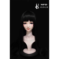 (NFD051)Customize Handmade Crossdress Full Head Female/Girl Resin Japanese Cartoon Character Animego Cosplay Kigurumi Mask